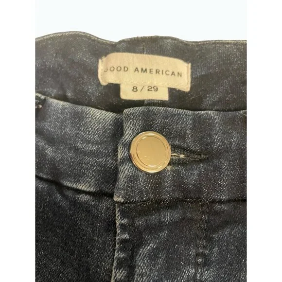 Good American GOOD LEGS W/ RAW CHEWED HEM blue 653 sz 8/29 - Picture 8 of 8